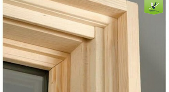 Gỗ dán đổ khuôn cửa